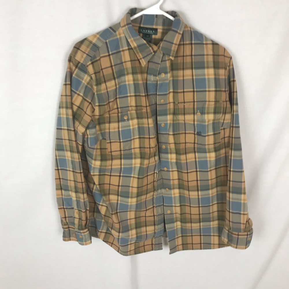 3/50 Ralph lauren green label button down shirt